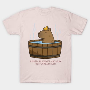 capybara  having a bath T-Shirt